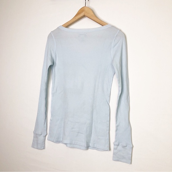 Lucky Brand Light Blue thermal, graphic, long sleeve T-shirt - Picture 6 of 9